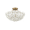 Crystorama Killian 17.25" Semi Flush Mount in Luxe Gold - Additional View