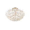 Crystorama Killian 17.25" Semi Flush Mount in Luxe Gold - Additional View