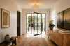 Crystorama Killian 17.25" Semi Flush Mount in Luxe Gold - Lifestyle View