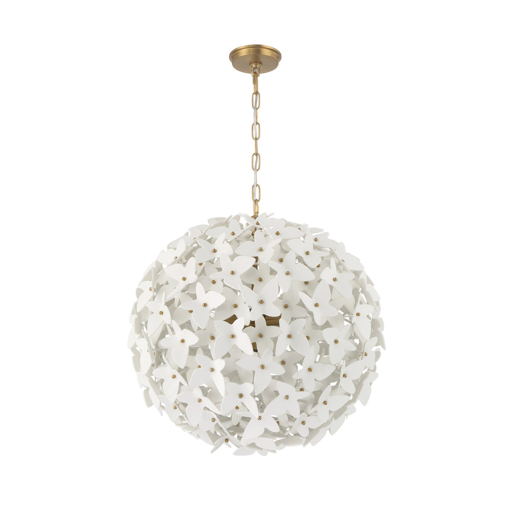 Crystorama Killian 22" Chandelier in Luxe Gold - Additional View