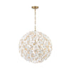 Crystorama Killian 22" Chandelier in Luxe Gold - Additional View