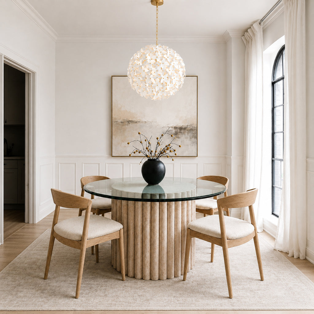 Crystorama Killian 22" Chandelier in Luxe Gold - Lifestyle View