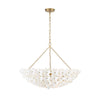 Crystorama Killian 28" Chandelier in Luxe Gold - Additional View