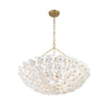 Crystorama Killian 28" Chandelier in Luxe Gold - Additional View
