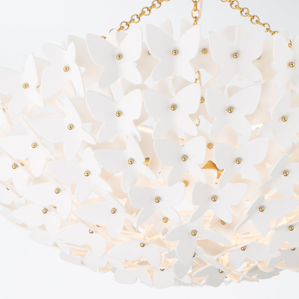 Crystorama Killian 28" Chandelier in Luxe Gold - Additional View