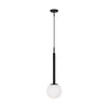 KP1141MBK Nodes 1 Light Pendant | Main Image