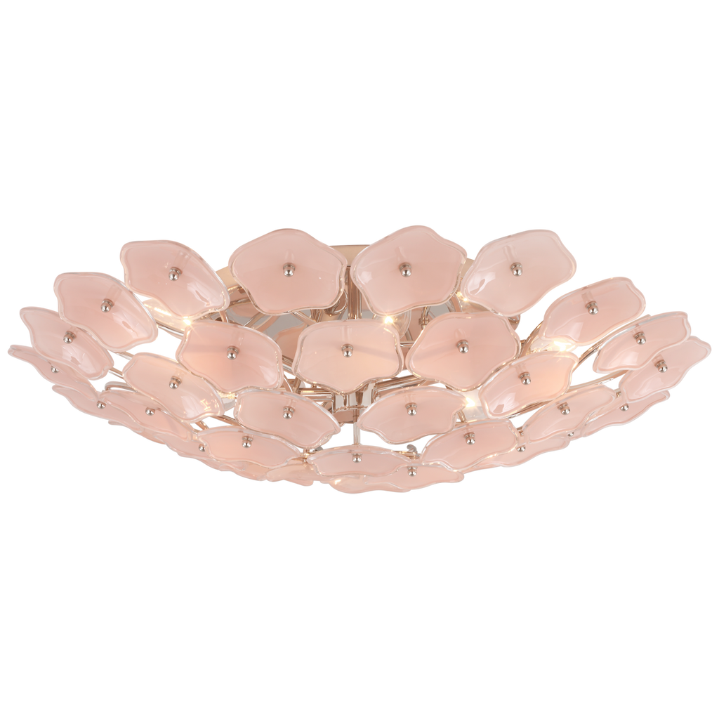 KS4066PNBLS Kate Spade New York Leighton 6 Light Semi Flush Mount | Main Image