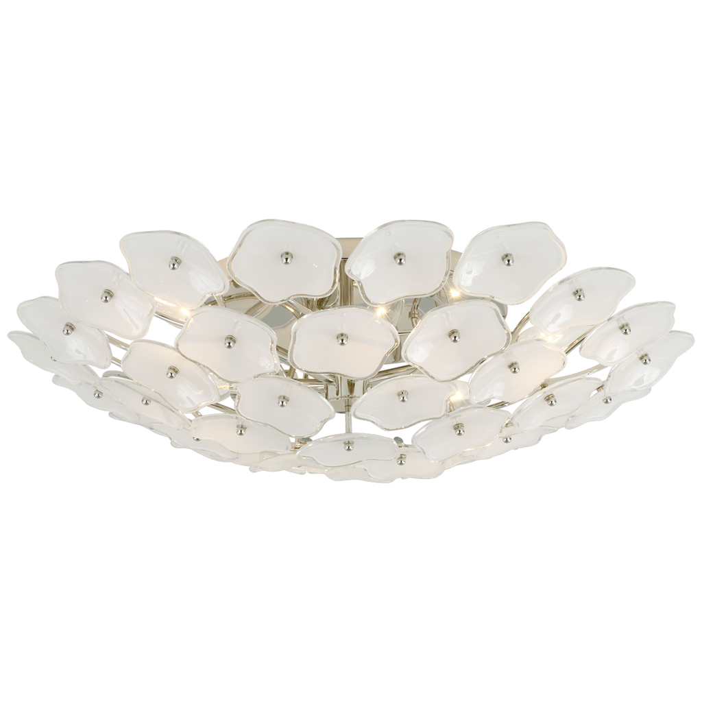 KS4066PNCRE Kate Spade New York Leighton 6 Light Semi Flush Mount | Main Image
