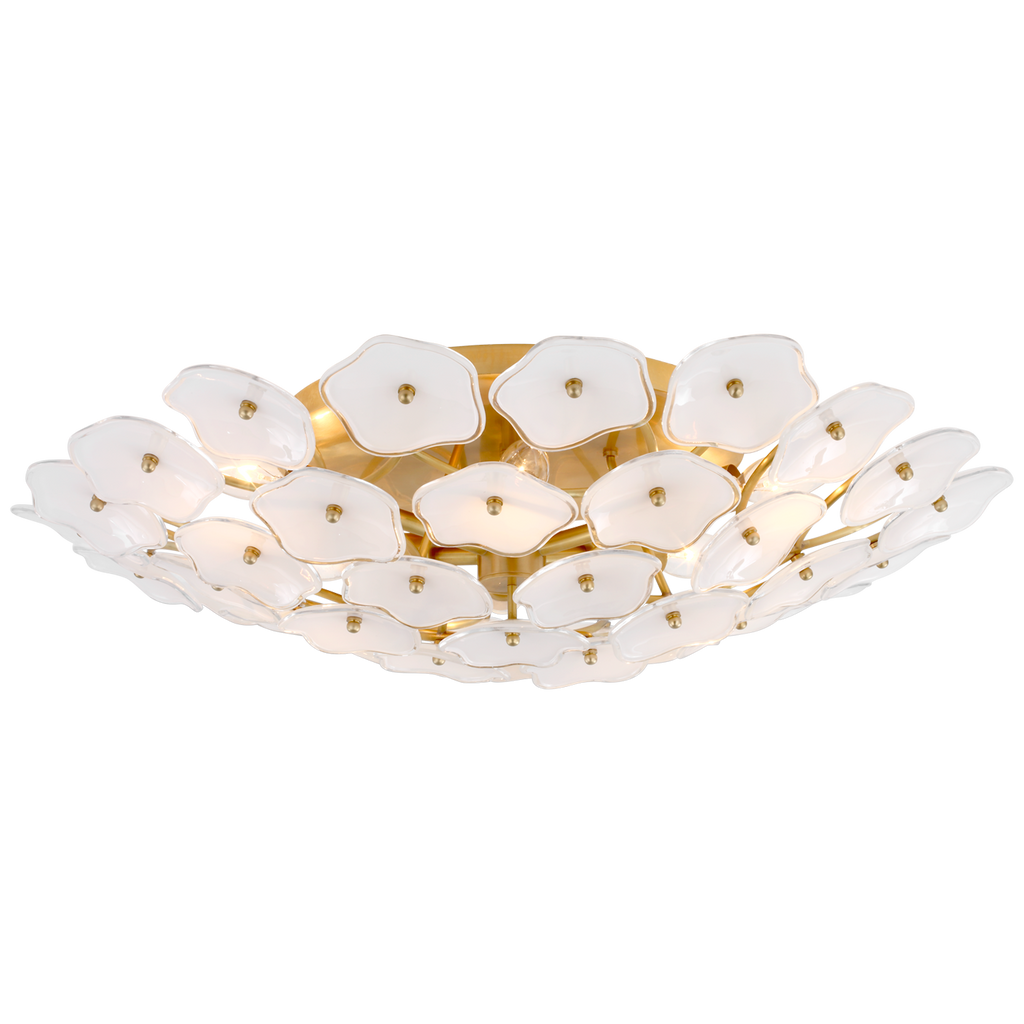 KS4066SBCRE Kate Spade New York Leighton 6 Light Semi Flush Mount | Main Image