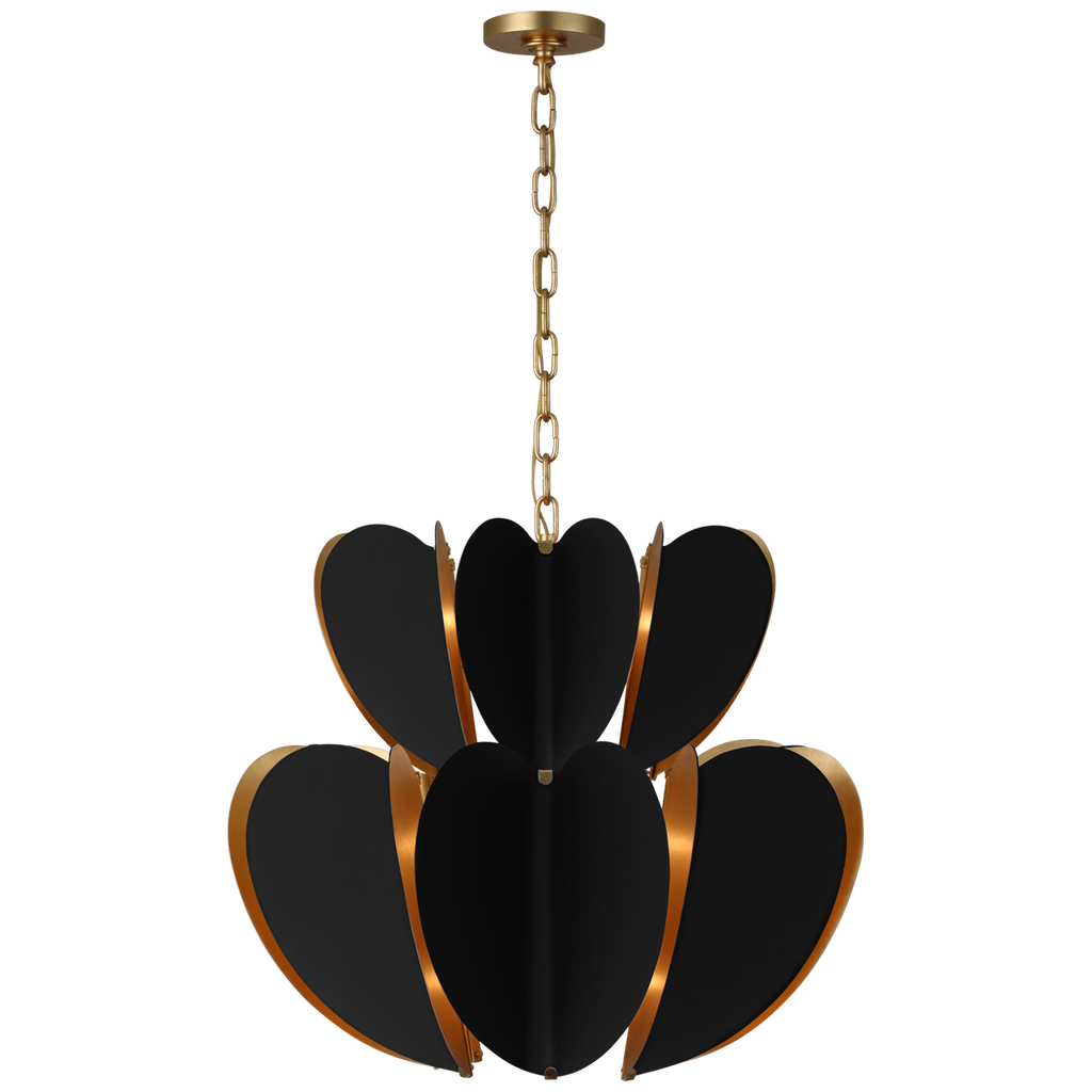 KS5132BLKG Kate Spade New York Danes 12 Light Chandelier | Main Image