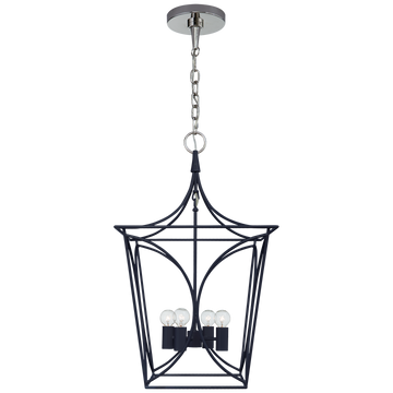 French Navy and Polished Nickel