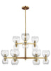 KSC10018BBSCG Londyn 18 Light Chandelier | Main Image