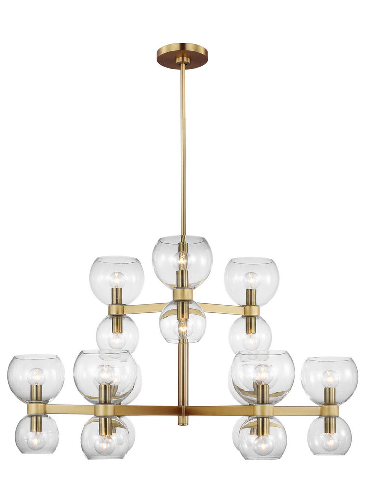 KSC10018BBSCG Londyn 18 Light Chandelier | Main Image