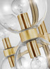 KSC10018BBSCG Londyn 18 Light Chandelier | Alternate Image