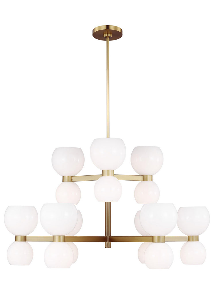 KSC10018BBSMG Londyn 18 Light Chandelier | Main Image