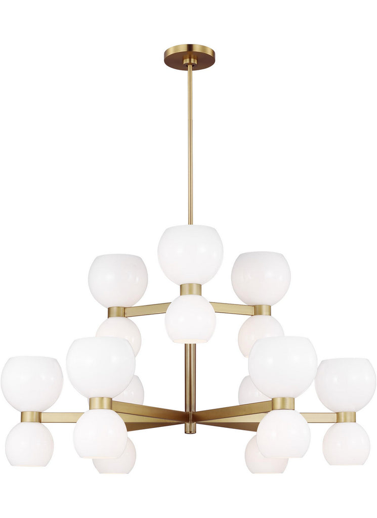 KSC10018BBSMG Londyn 18 Light Chandelier | Alternate Image
