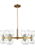 KSC10212BBSCG Londyn 6 Light Chandelier | Main Image