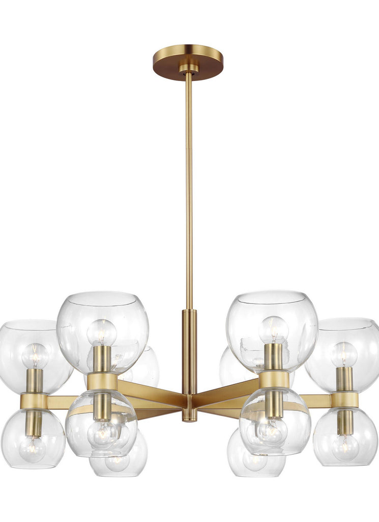 KSC10212BBSCG Londyn 6 Light Chandelier | Alternate Image