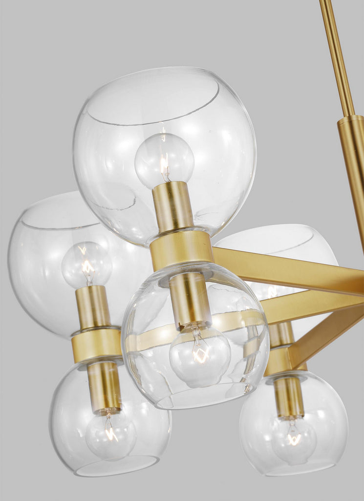 KSC10212BBSCG Londyn 6 Light Chandelier | Alternate Image