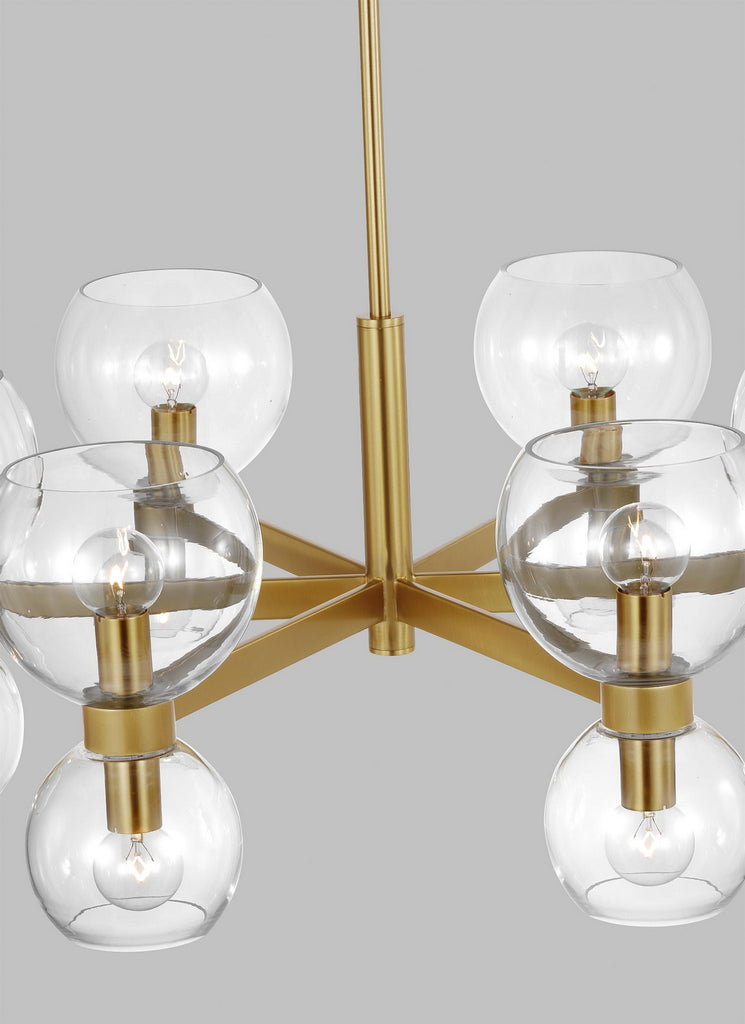 KSC10212BBSCG Londyn 6 Light Chandelier | Alternate Image