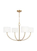KSC1034BBS Sawyer 4 Light Chandelier | Main Image