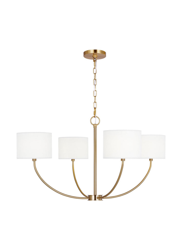 KSC1034BBS Sawyer 4 Light Chandelier | Main Image
