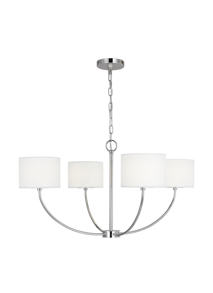 KSC1034PN Sawyer 4 Light Chandelier | Main Image