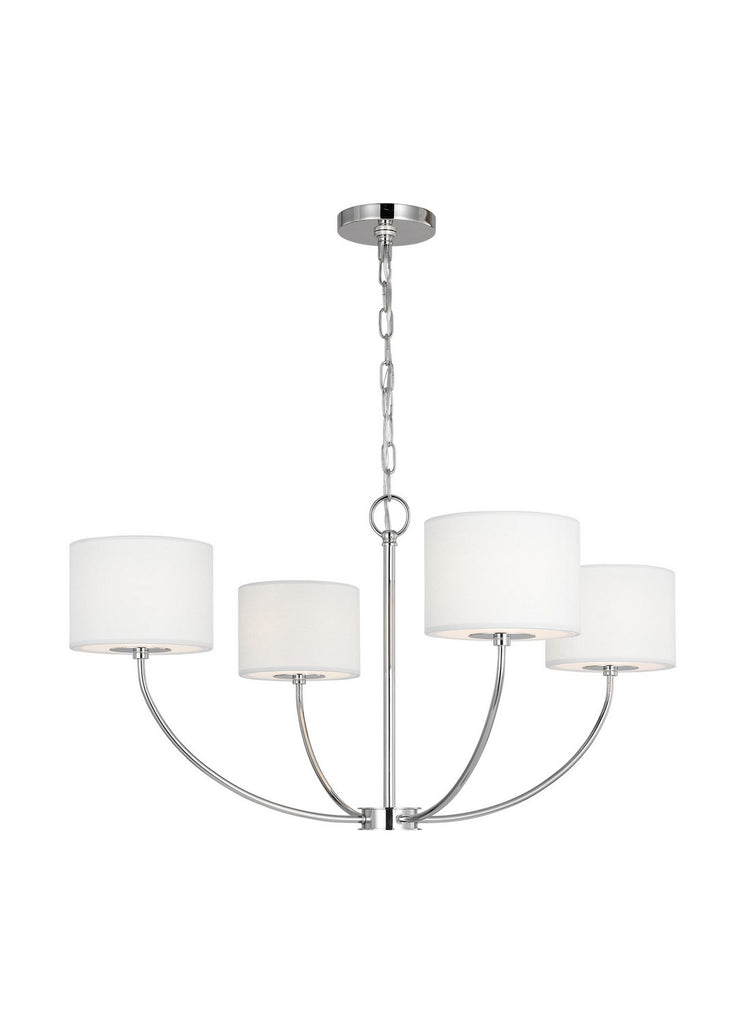 KSC1034PN Sawyer 4 Light Chandelier | Alternate Image
