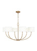 KSC1046BBS Sawyer 6 Light Chandelier | Main Image