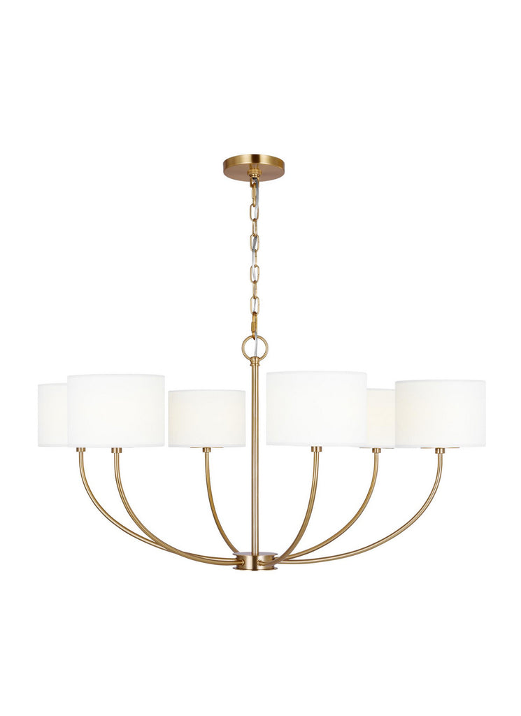 KSC1046BBS Sawyer 6 Light Chandelier | Main Image