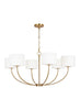 KSC1046BBS Sawyer 6 Light Chandelier | Alternate Image