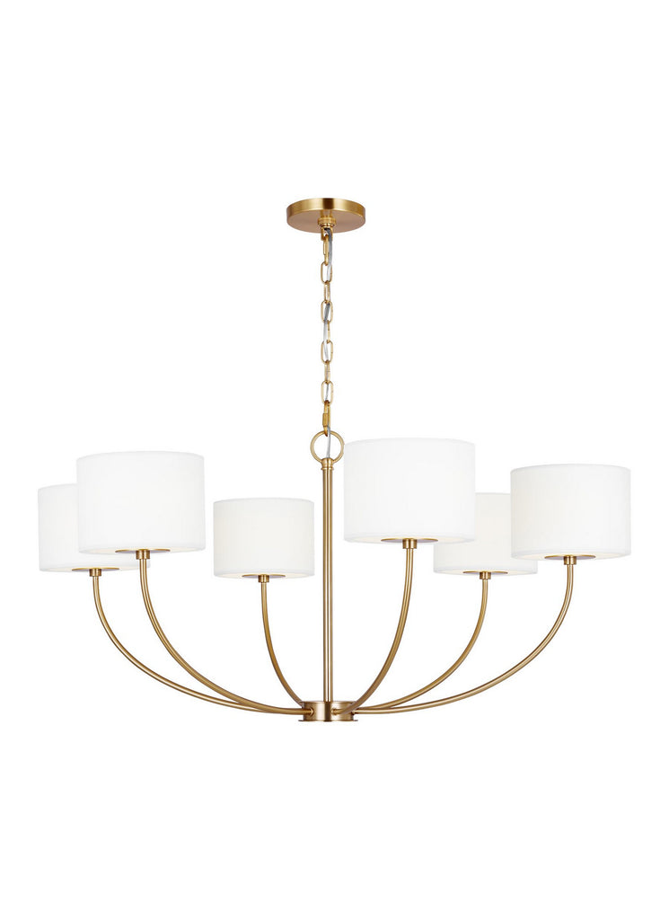 KSC1046BBS Sawyer 6 Light Chandelier | Alternate Image