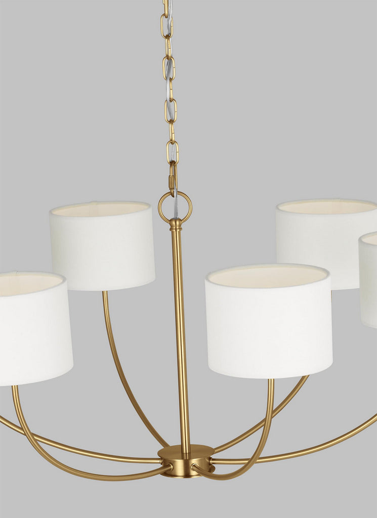 KSC1046BBS Sawyer 6 Light Chandelier | Alternate Image
