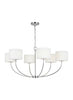 KSC1046PN Sawyer 6 Light Chandelier | Alternate Image