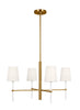KSC1074BBSGW Monroe 4 Light Chandelier | Main Image
