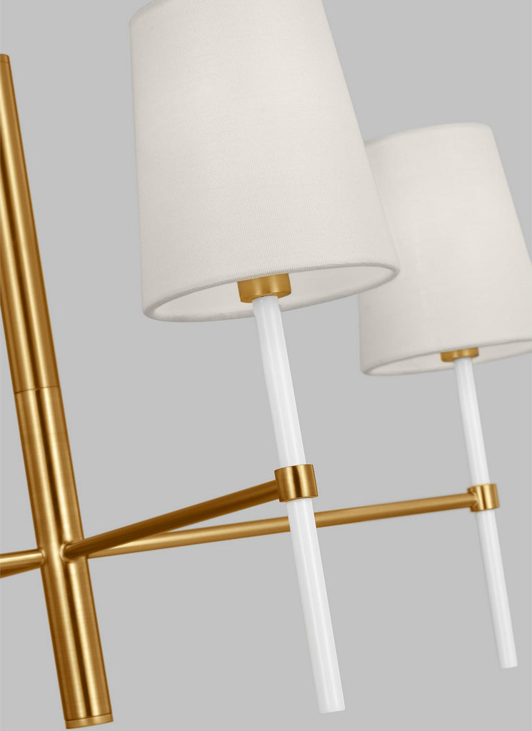 KSC1074BBSGW Monroe 4 Light Chandelier | Alternate Image