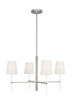 KSC1074PNGW Monroe 4 Light Chandelier | Main Image