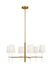 KSC1086BBSGW Monroe 6 Light Chandelier | Main Image
