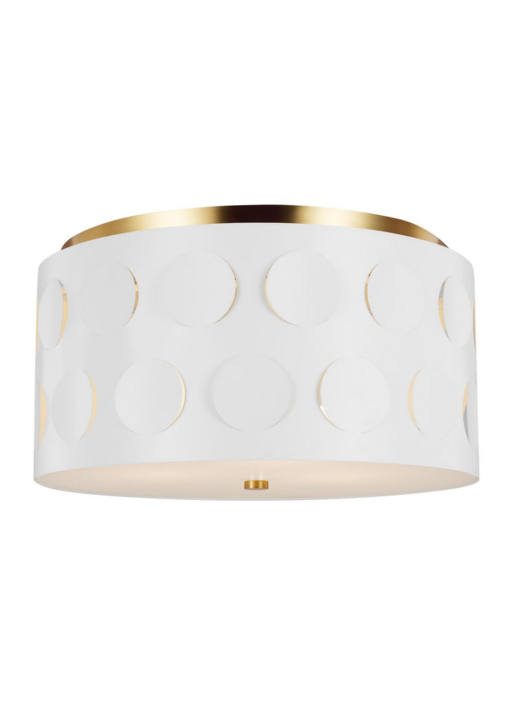 KSF1013BBS Dottie 3 Light Flush | Alternate Image