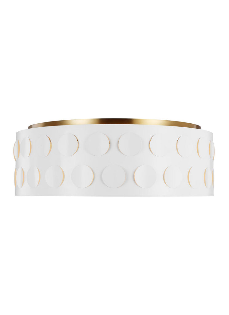 KSF1024BBS Dottie 4 Light Flush | Main Image