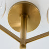 KSF1036BBSCG Londyn 6 Light Semi Flush | Alternate Image