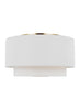KSF1043BBS Sawyer 3 Light Flush | Main Image