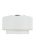 KSF1043PN Sawyer 3 Light Flush | Main Image