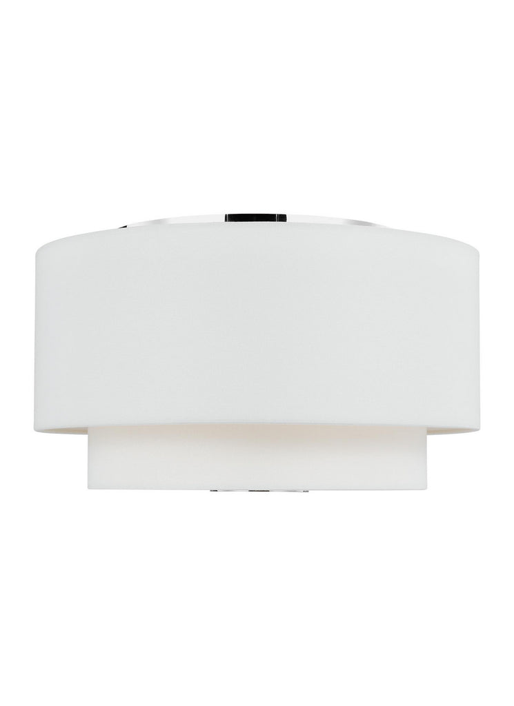 KSF1043PN Sawyer 3 Light Flush | Main Image