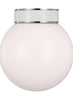 KSF1051PNGW Monroe 1 Light Flush | Main Image