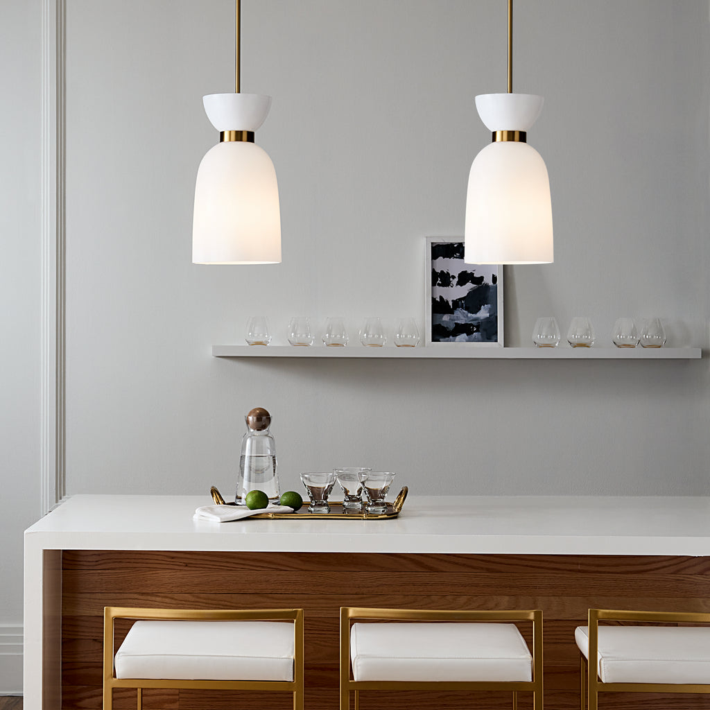 KSP1031BBSMG Londyn 1 Light Pendant | Lifestyle Image