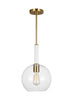 KSP1061BBSGW Monroe 1 Light Pendant | Main Image