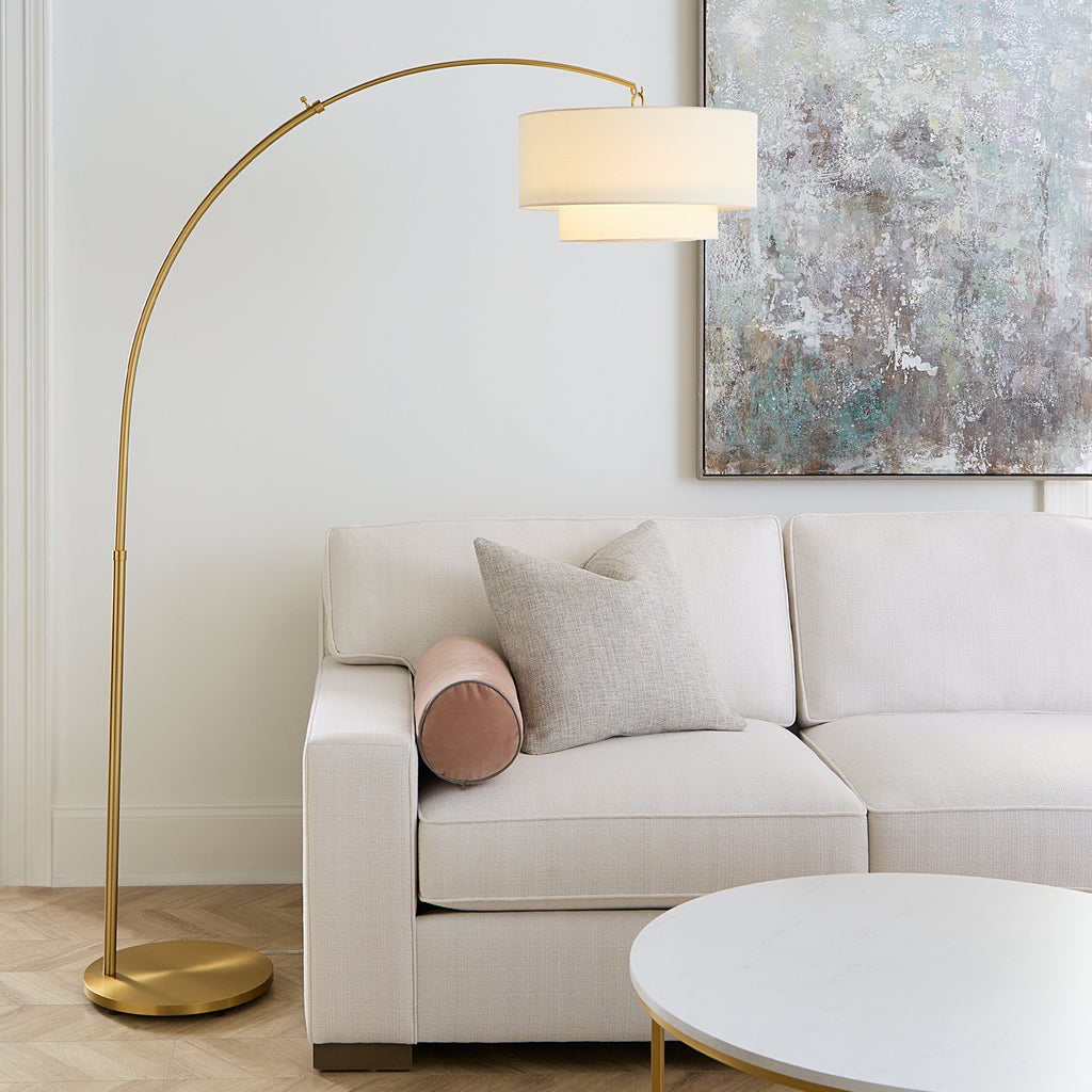 KST1031BBS1 Sawyer 1 Light Floor Lamp | Lifestyle Image