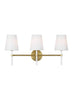 KSV1013BBSGW Monroe 3 Light Bathroom Vanity | Main Image