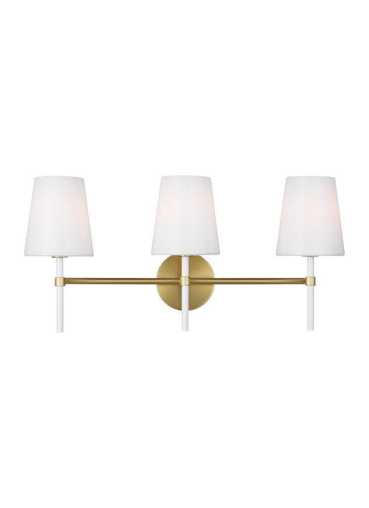 KSV1013BBSGW Monroe 3 Light Bathroom Vanity | Main Image